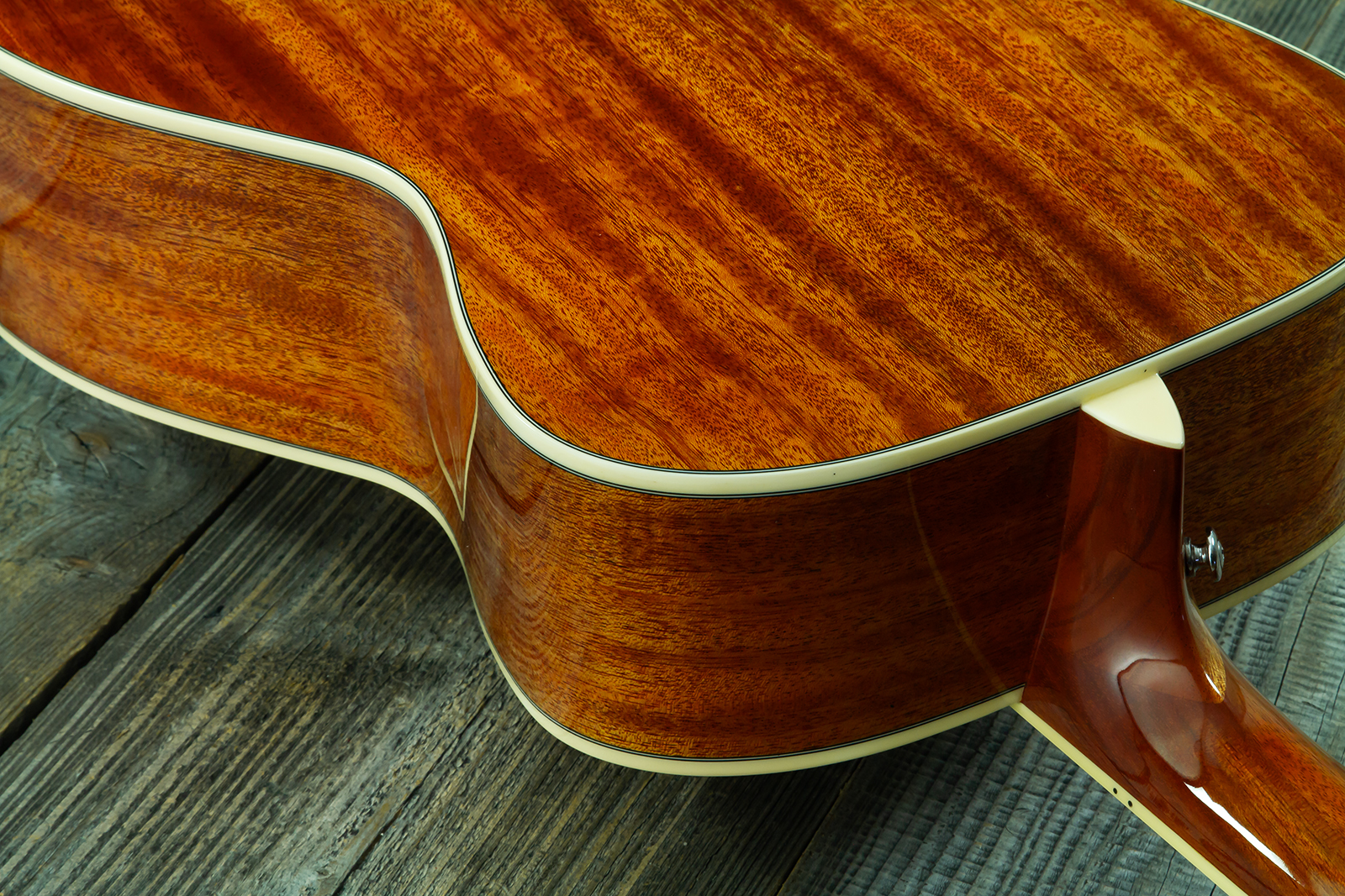 Wesland Om700-nat Om Epicea Acajou Rw - Natural - Folk gitaar - Variation 7