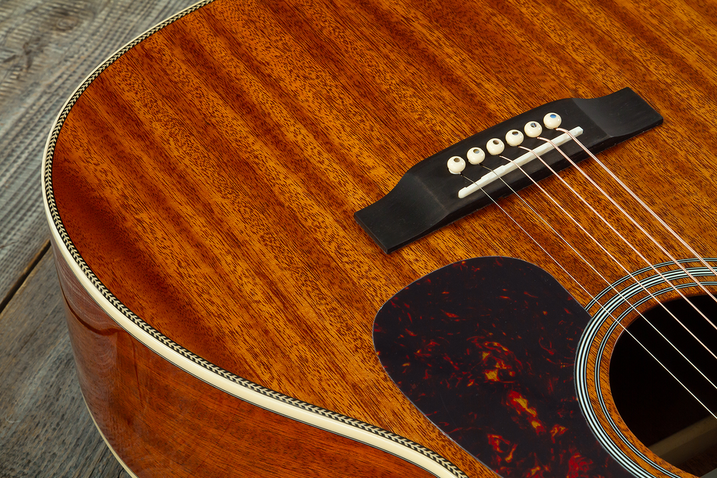 Wesland Om750-nat Om Tout Acajou Rw - Natural - Folk gitaar - Variation 3
