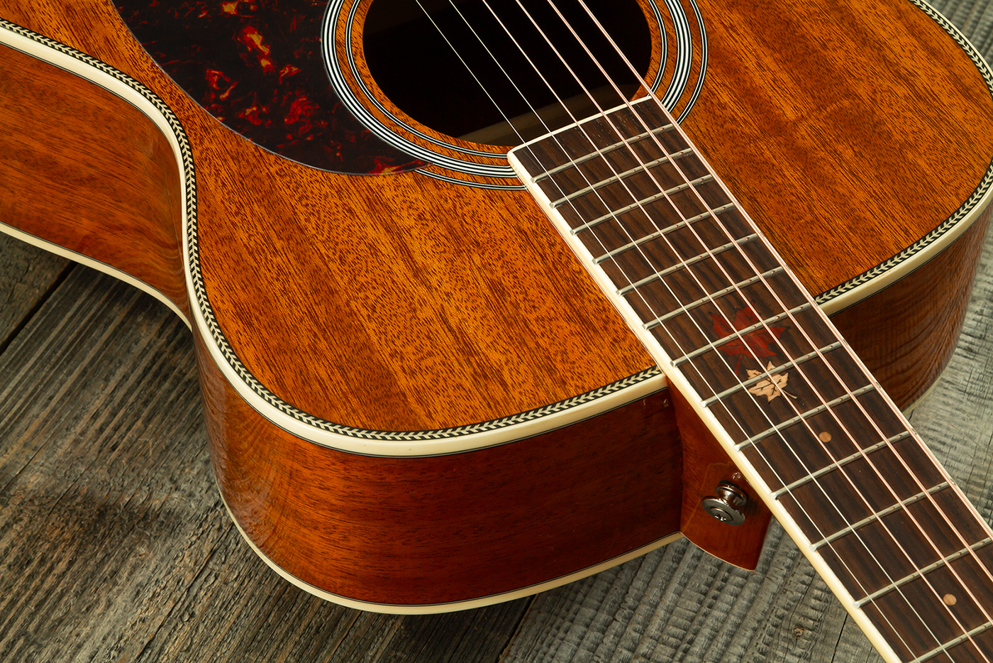 Wesland Om750-nat Om Tout Acajou Rw - Natural - Folk gitaar - Variation 4