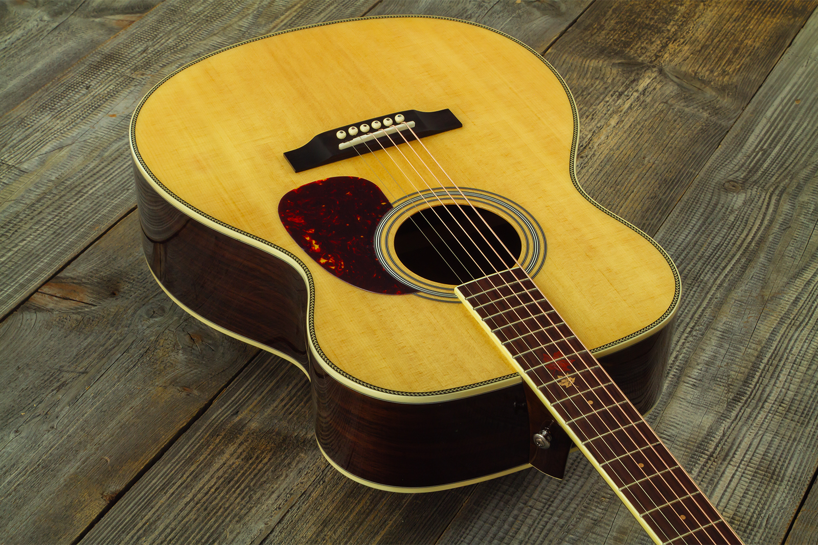 Wesland Om800-nat Om Epicea Palissandre Rw - Natural - Folk gitaar - Variation 3