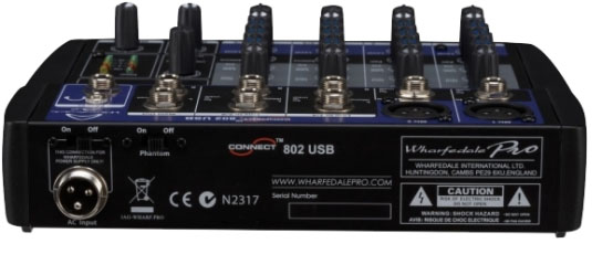 Wharfedale Connect 802 Usb Black - Analoge Mengtafel - Variation 2