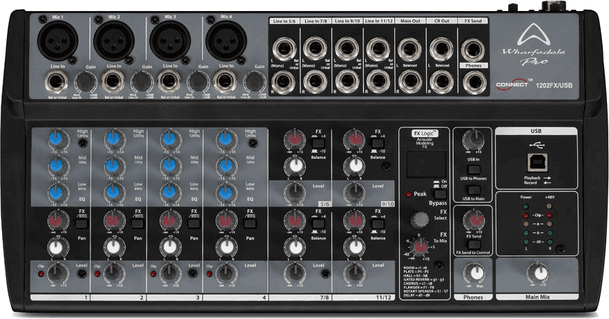 Wharfedale Connect1202fx Usb - Analoge Mengtafel - Main picture