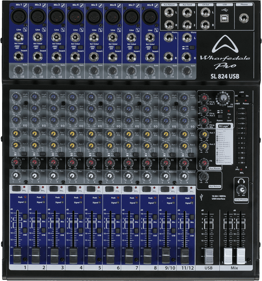 Wharfedale Sl824usb - Analoge Mengtafel - Main picture