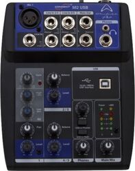 Analoge mengtafel Wharfedale Connect 502 USB