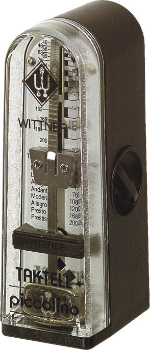 Wittner 890161 Piccolino Plastique Noir - Metronoom - Main picture