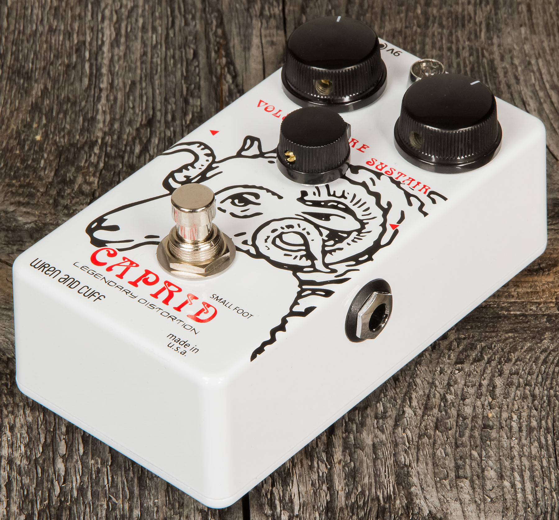Wren And Cuff Caprid Small Foot Legendary Distortion - Overdrive/Distortion/fuzz effectpedaal - Variation 1