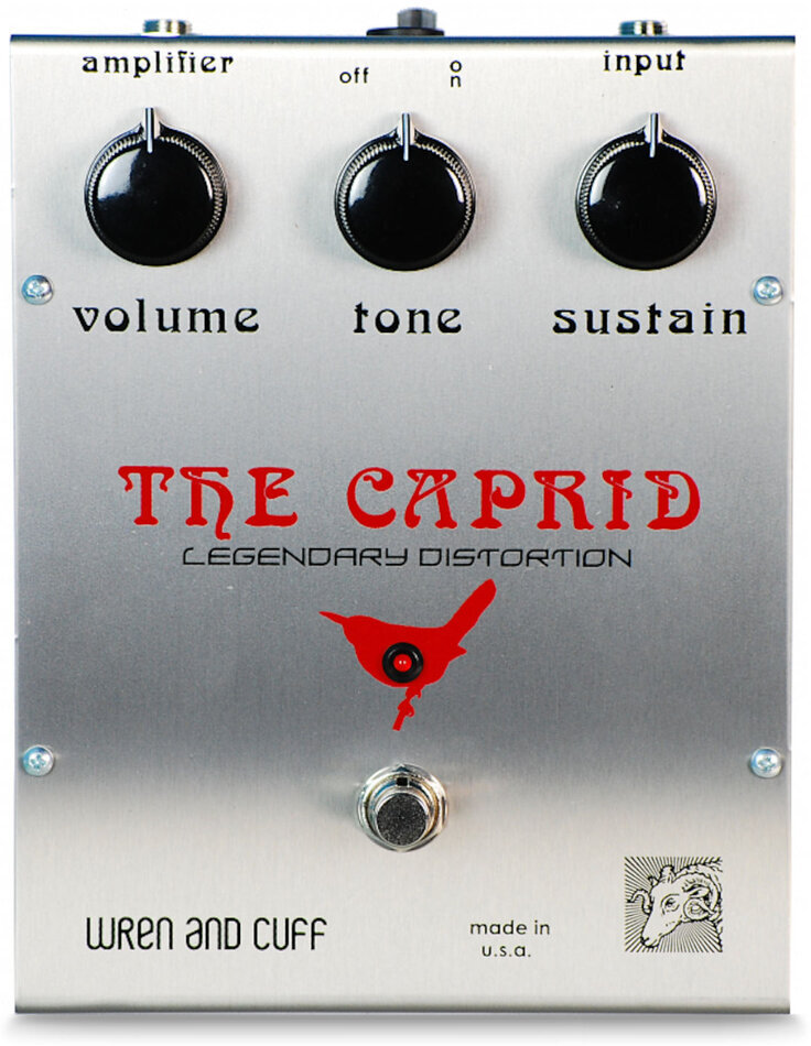 Wren And Cuff Caprid Og - Overdrive/Distortion/fuzz effectpedaal - Main picture