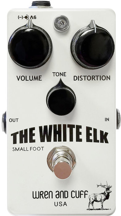 Wren And Cuff The White Elk Small Foot Fuzz - Overdrive/Distortion/fuzz effectpedaal - Main picture