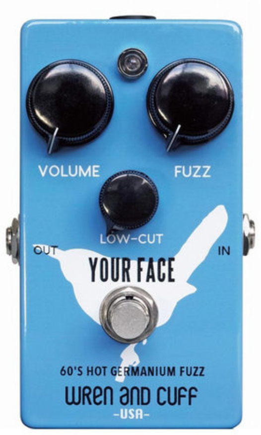 Wren And Cuff Your Face 60's Germanium Fuzz - Overdrive/Distortion/fuzz effectpedaal - Main picture