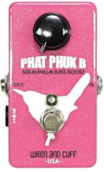 Overdrive/distortion/fuzz effectpedaal Wren and cuff Phat Phuk Germanium Bass Booster