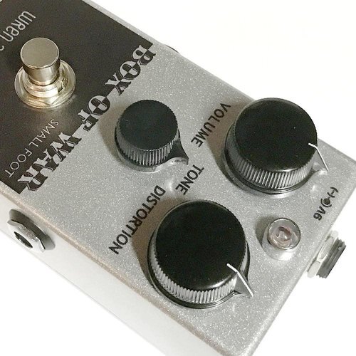 Wren And Cuff Small Foot Box Of War Overdrive - Overdrive/Distortion/fuzz effectpedaal - Variation 1