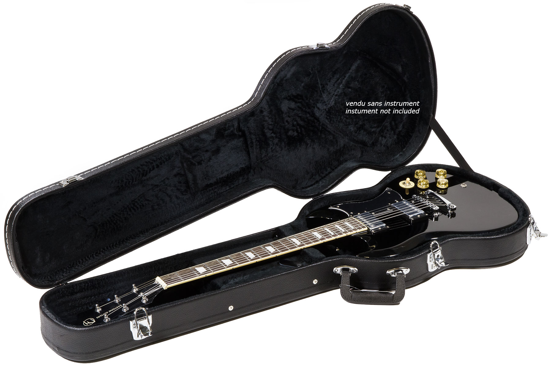 X-tone 1503 Standard Electrique Sg En Forme Black - Elektrische gitaarkoffer - Variation 2