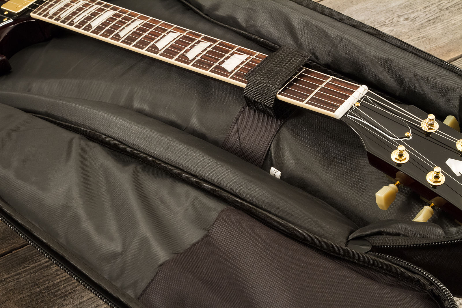 X-tone 15mm Black V2 (2015 Ele-bk) - Tas voor Elektrische Gitaar - Variation 7