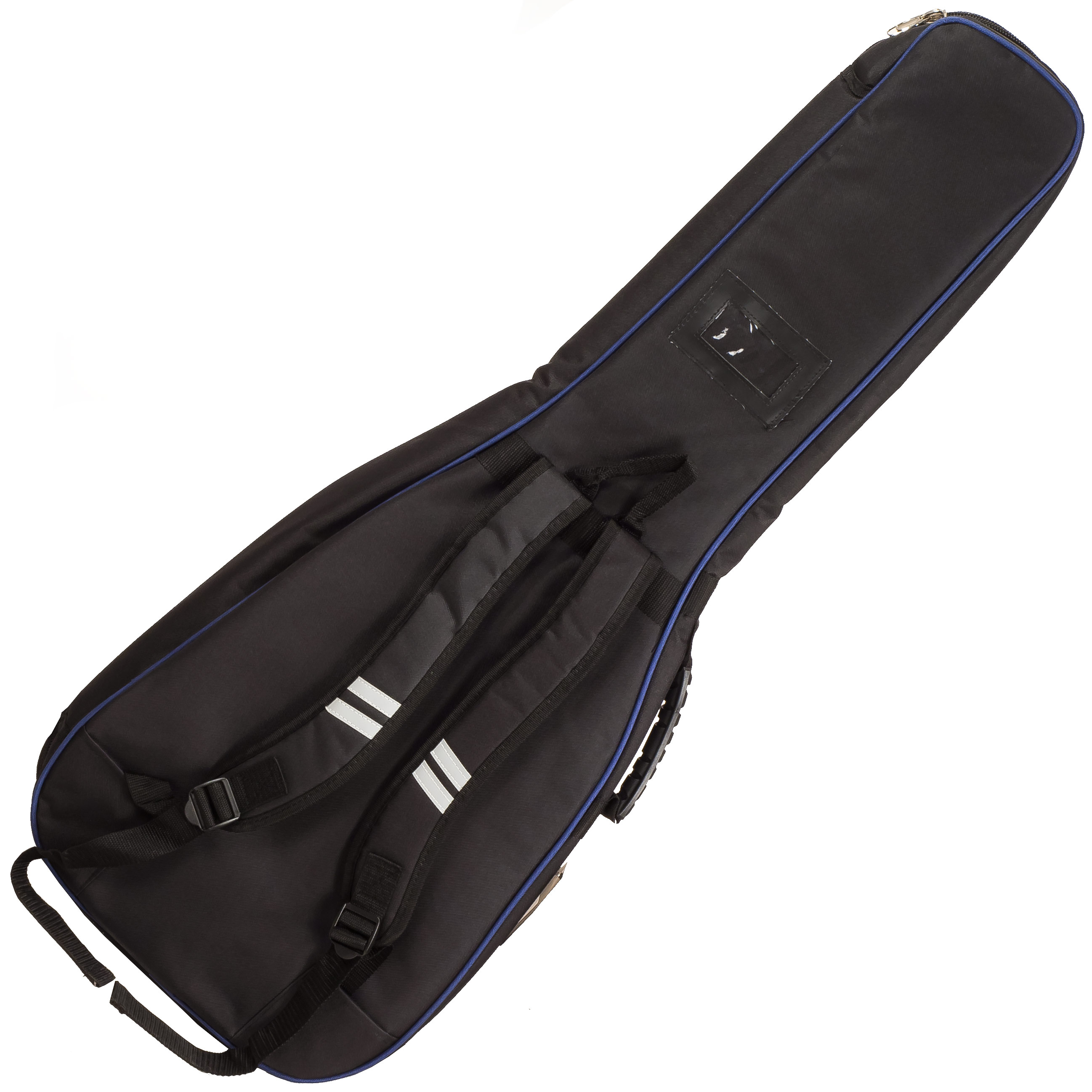 X-tone 2015 Ele-bk Nylon 15mm Electric Guitar Bag Black (2011) - Tas voor Elektrische Gitaar - Variation 1