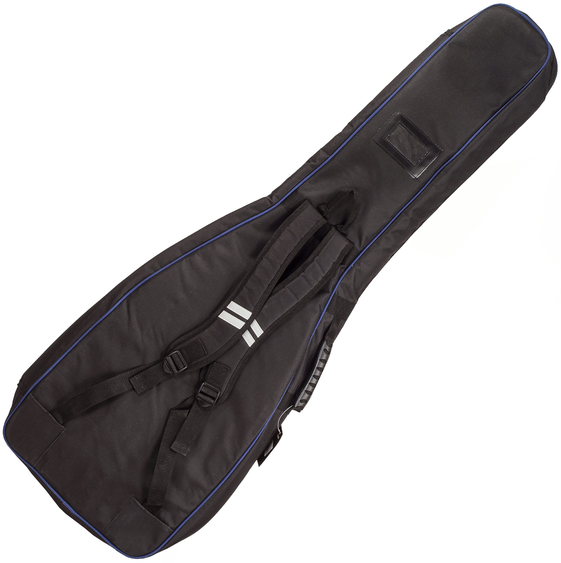X-tone 2015 Bas-bk Nylon 15mm Electric Bass Bag Black (2013) - Elektrische bashoes - Variation 1