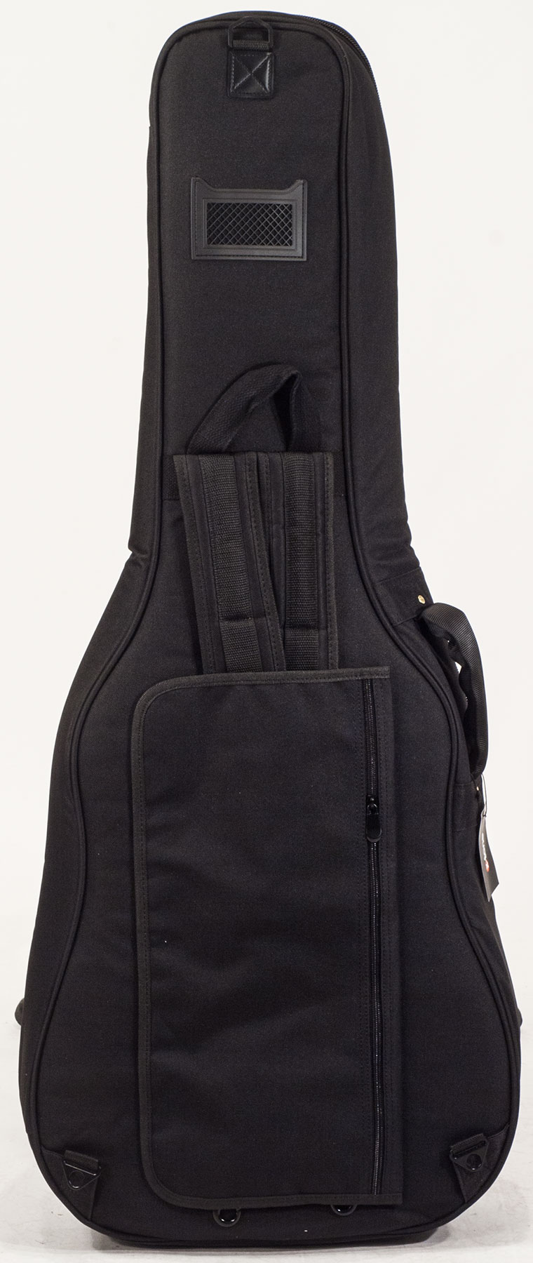 X-tone 2030 Fol-bk Deluxe Nylon Folk Dreadnought Black (2070) - Tas voor Akoestische Westerngitaar - Variation 1