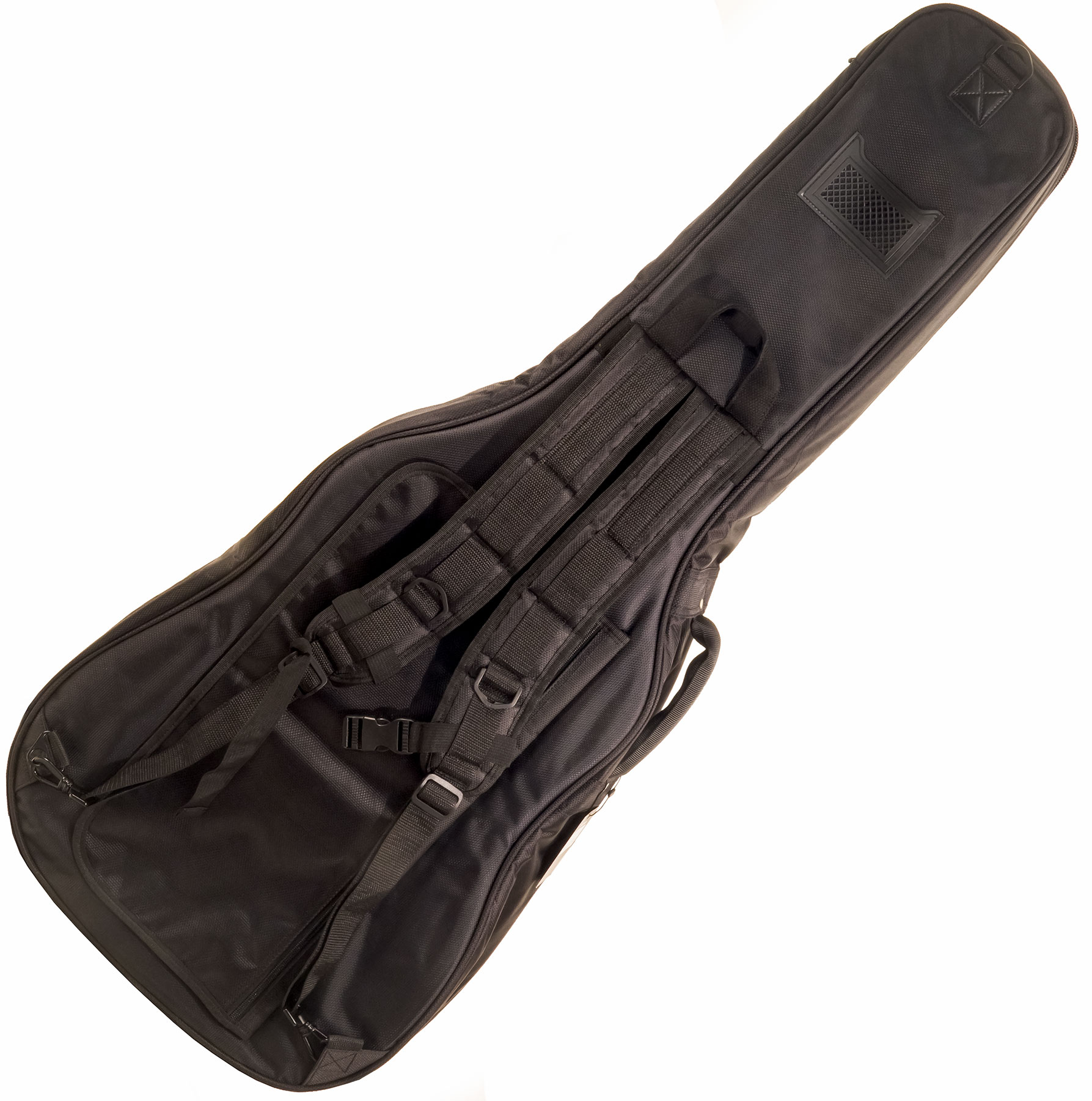 X-tone 2020 Cla44-bk Light Deluxe Classical 4/4 Guitar Bag Black (2082) - Klassieke gitaarhoes - Variation 1