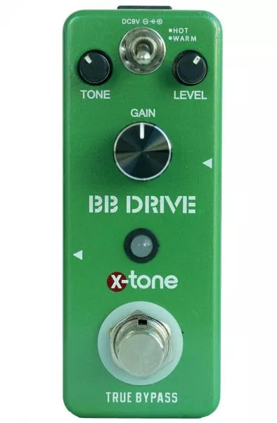 Overdrive/distortion/fuzz effectpedaal X-tone BB Drive