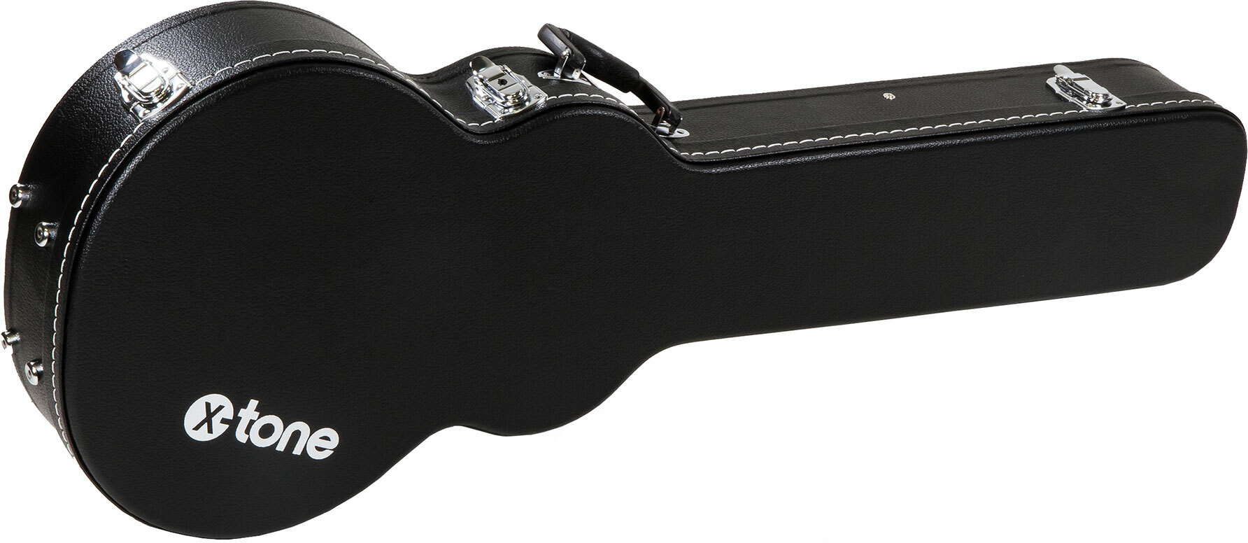 X-tone 1502 Standard Electrique Les Paul En Forme Black - Elektrische gitaarkoffer - Main picture