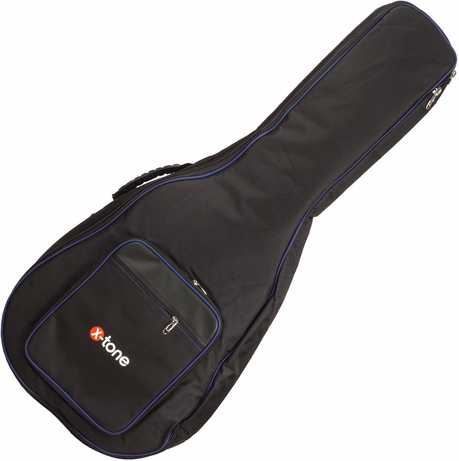 X-tone 2015 Cla44-bk Nylon 15mm Classical 4/4 Guitar Bag Black (2010) - Klassieke gitaarhoes - Main picture