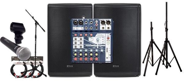 Pa systeem set X-tone
