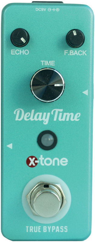 X-tone Delay Time - - Reverb/delay/echo effect pedaal - Main picture