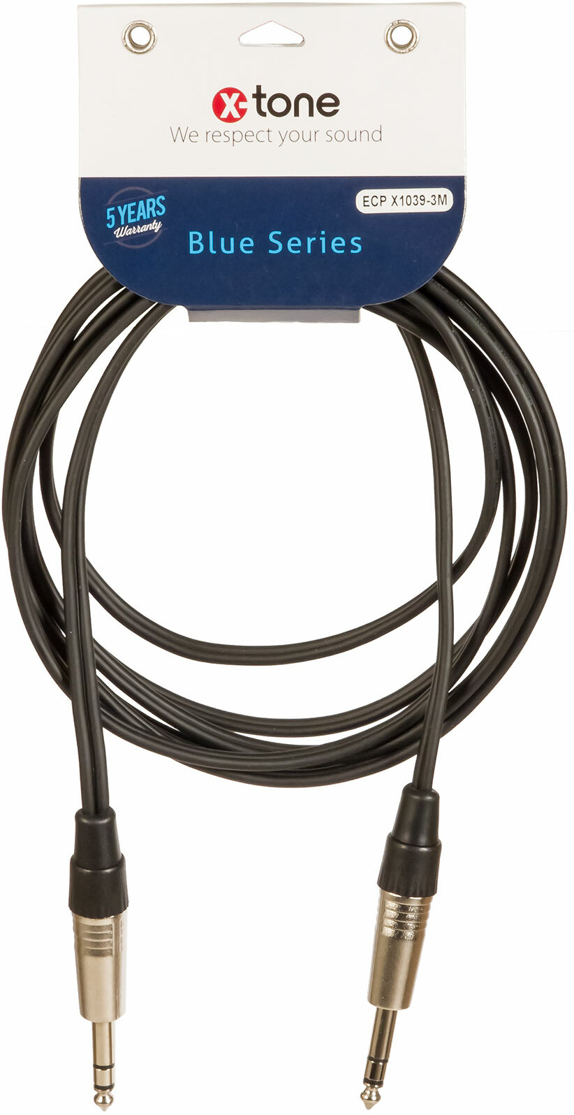 X-tone Jack St / Jack St 3m Blue Series (x1039-3m) - Kabel - Main picture