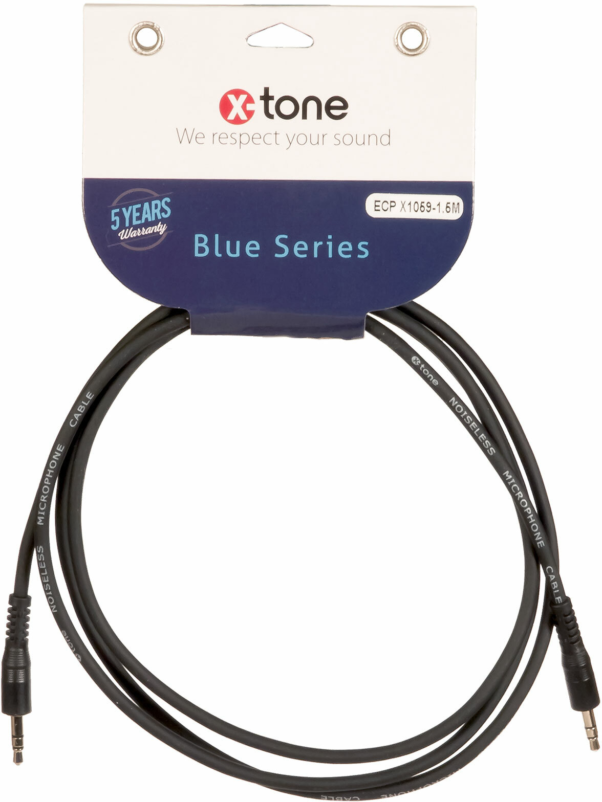 X-tone Mini Jack St / Mini Jack St 1.5m Blue Series (x1059-1.5m) - Kabel - Main picture