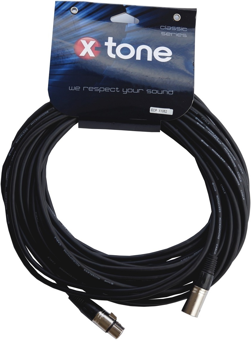 X-tone X1052-20m Xlr (m) / Xlr (f) - Kabel - Main picture