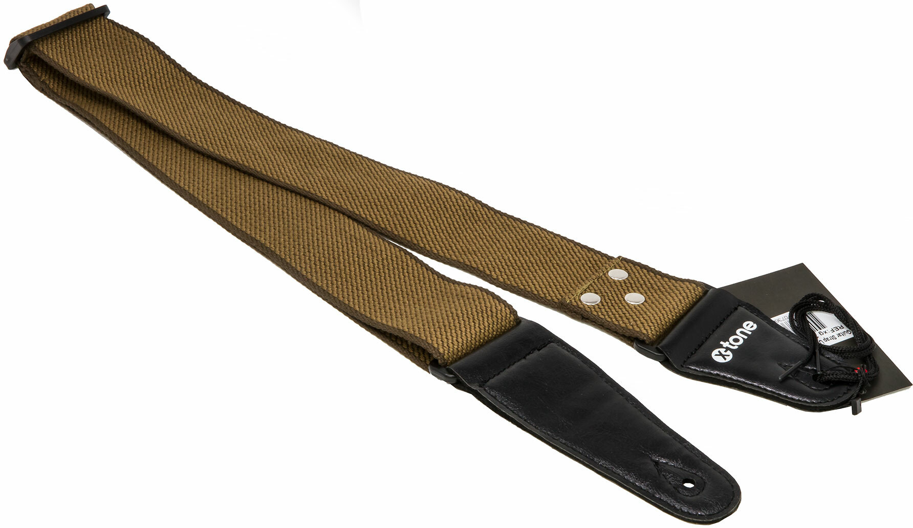 X-tone Xg 3108 Cotton Guitar Strap Khaki - Gitaarriem - Main picture