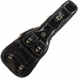 Tas voor elektrische gitaar X-tone Deluxe Leather Electric Guitar Bag - Black
