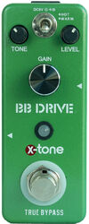 Overdrive/distortion/fuzz effectpedaal X-tone BB Drive