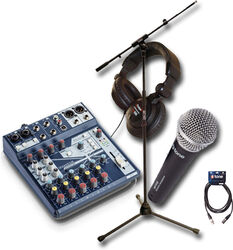 Microfoon set met statief X-tone XD-410 Pack Stage