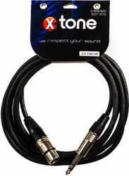 Kabel X-tone X1061-3M - Jack(M) 6,35 TRS / XLR(F)