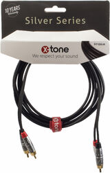 Kabel X-tone X2006-3M - 2 RCA(M) / 2 RCA(M)