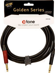 Kabel X-tone X3070-6M Instrument Cable Right/Right 6m Golden Series