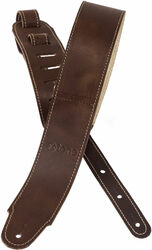 xg 3155 Plus Leather Guitar Strap - Brown