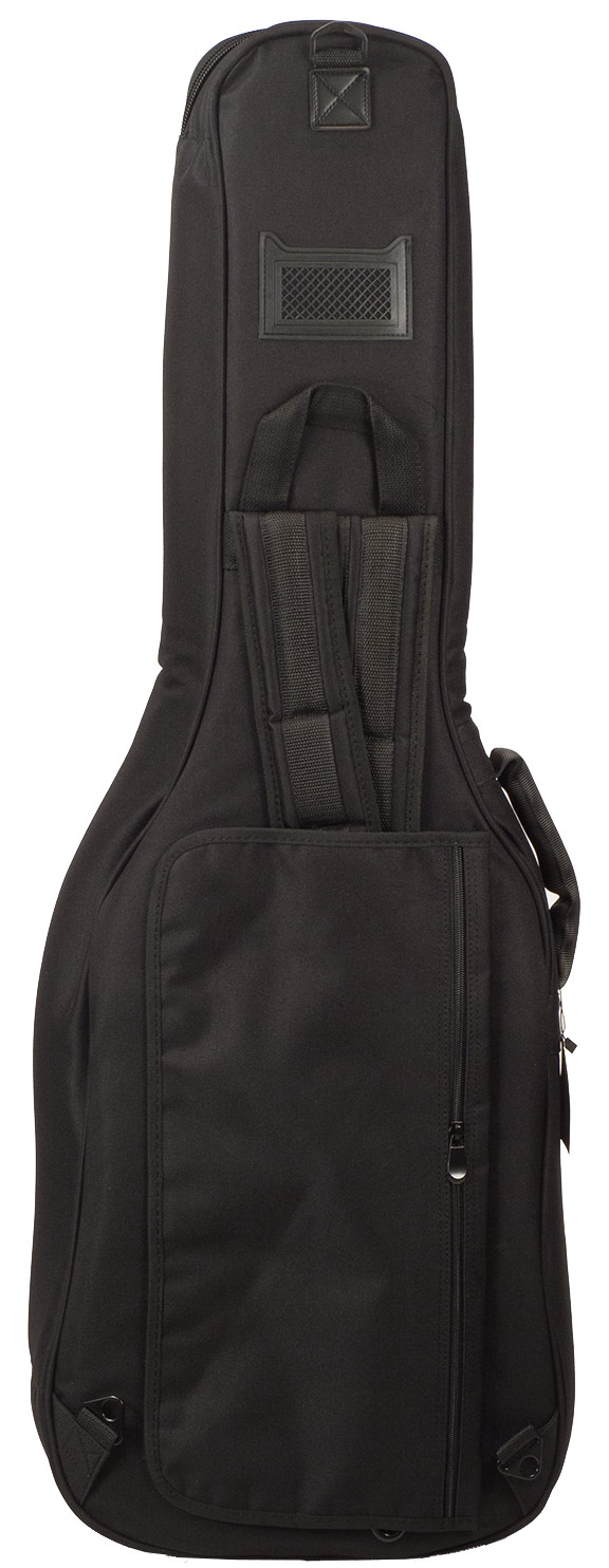 X-tone 2030 Ele-bk Deluxe Nylon Electric Black (2069) - Tas voor Elektrische Gitaar - Variation 1