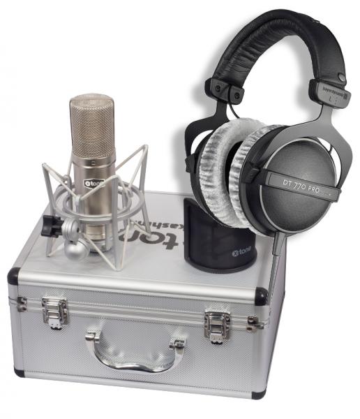 Microfoon set met statief X-tone Kashmir + Beyerdynamic DT 770 PRO 80 OHMS