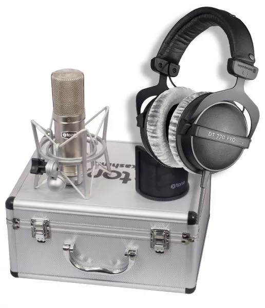 Microfoon set met statief X-tone Kashmir + Beyerdynamic DT 770 PRO 80 OHMS