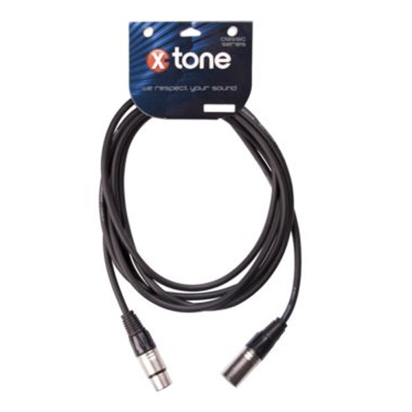 Kabel X-tone X1002-3M XLR (M) / XLR (F)