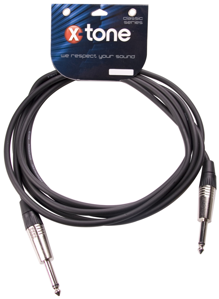 X-tone X1006-6m Instrument Cable Jack (m) 6,35 / Jack (m) 6,35 - Kabel - Variation 1