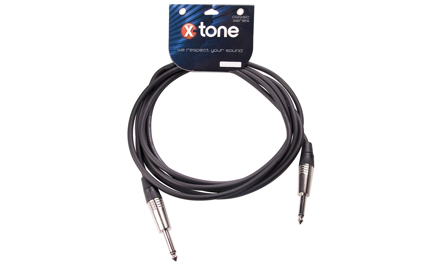 X-tone X1006-6m Instrument Cable Jack (m) 6,35 / Jack (m) 6,35 - Kabel - Variation 2