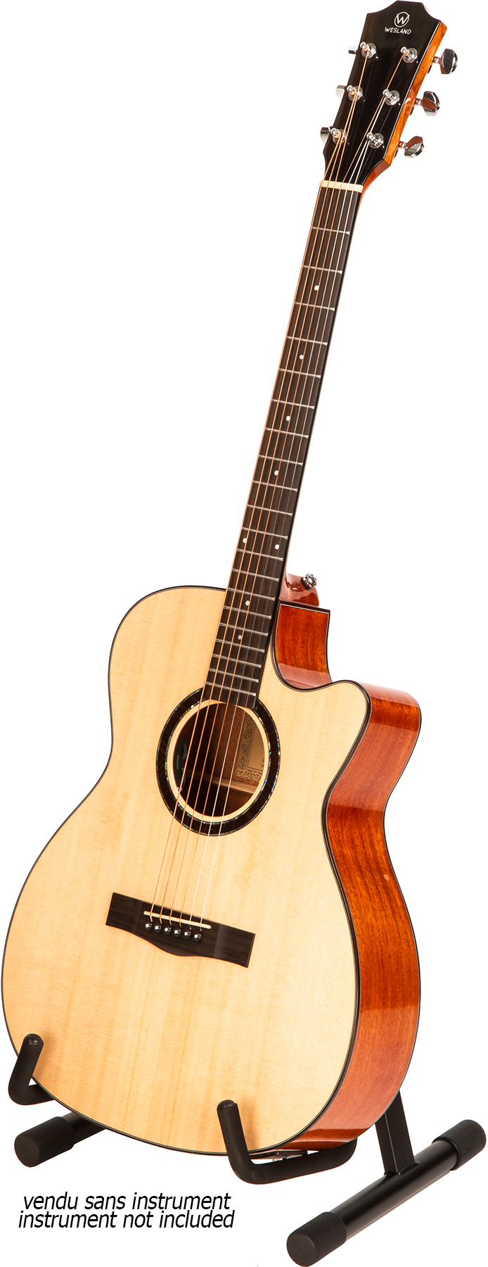 X-tone Xh 6201a Stand Guitare Acoustique Folk Classique Sol Pliable - Gitaarstandaard - Variation 4
