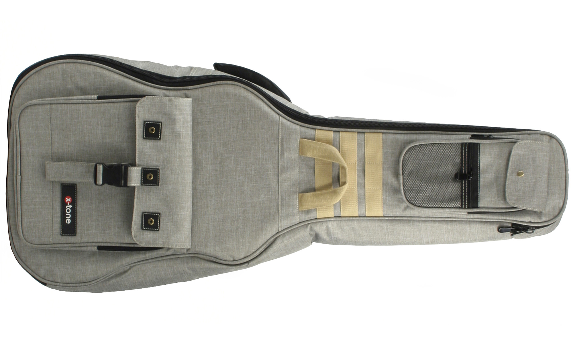 X-tone 2030 Bas-gy Deluxe Nylon Bass Grey (2059) - Elektrische bashoes - Variation 1