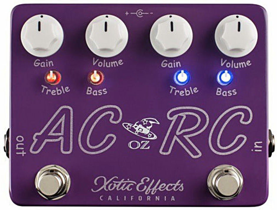 Xotic Oz Noy Ac/rc-oz Ltd Boost/overdrive - Overdrive/Distortion/fuzz effectpedaal - Main picture