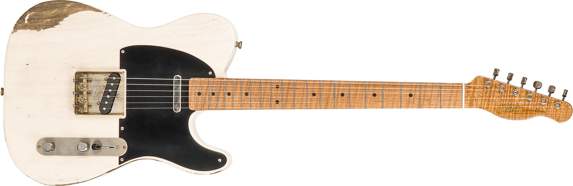 Xotic Xtc-1 Ash California Class 2s Mn #1617 - Heavy Aging White Blonde - Elektrische gitaar in Str-vorm - Main picture