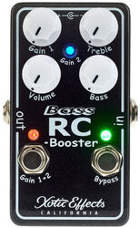 Compressor/sustain/noise gate effectpedaal Xotic Bass RC Booster V2