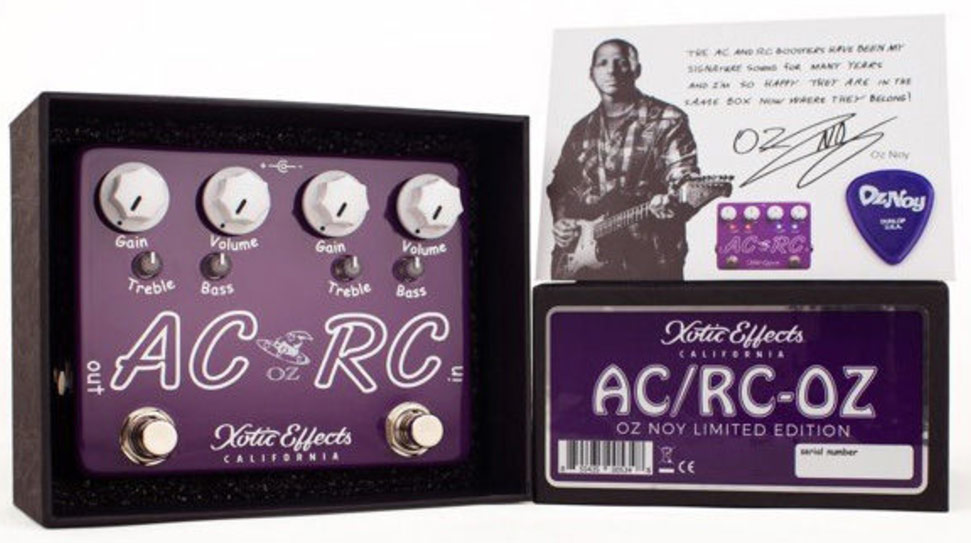 Xotic Oz Noy Ac/rc-oz Ltd Boost/overdrive - Overdrive/Distortion/fuzz effectpedaal - Variation 2