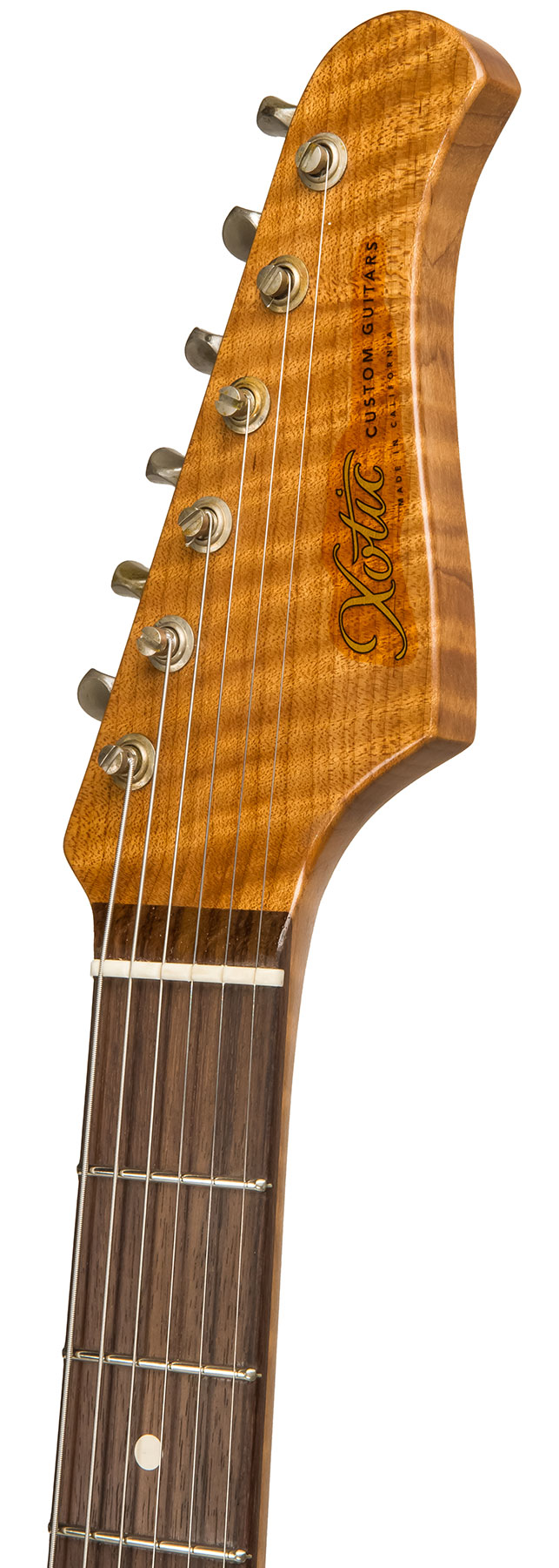 Xotic Xsc-2 Alder California Class Hss Rw #1628 - Heavy Aging Lake Placid Blue - Elektrische gitaar in Str-vorm - Variation 4